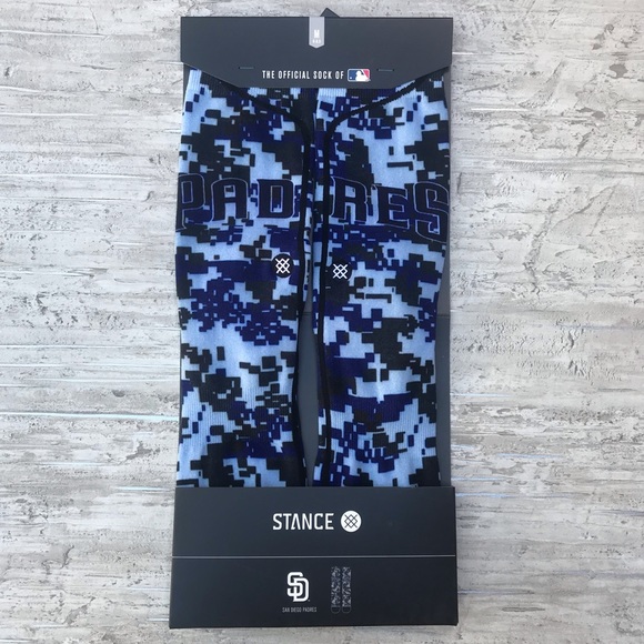 Stance MLB San Diego Padres Camo Crew Socks - Picture 9 of 16
